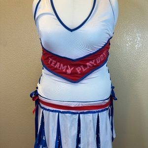 Playboy Cheer Costume Size L/XL
